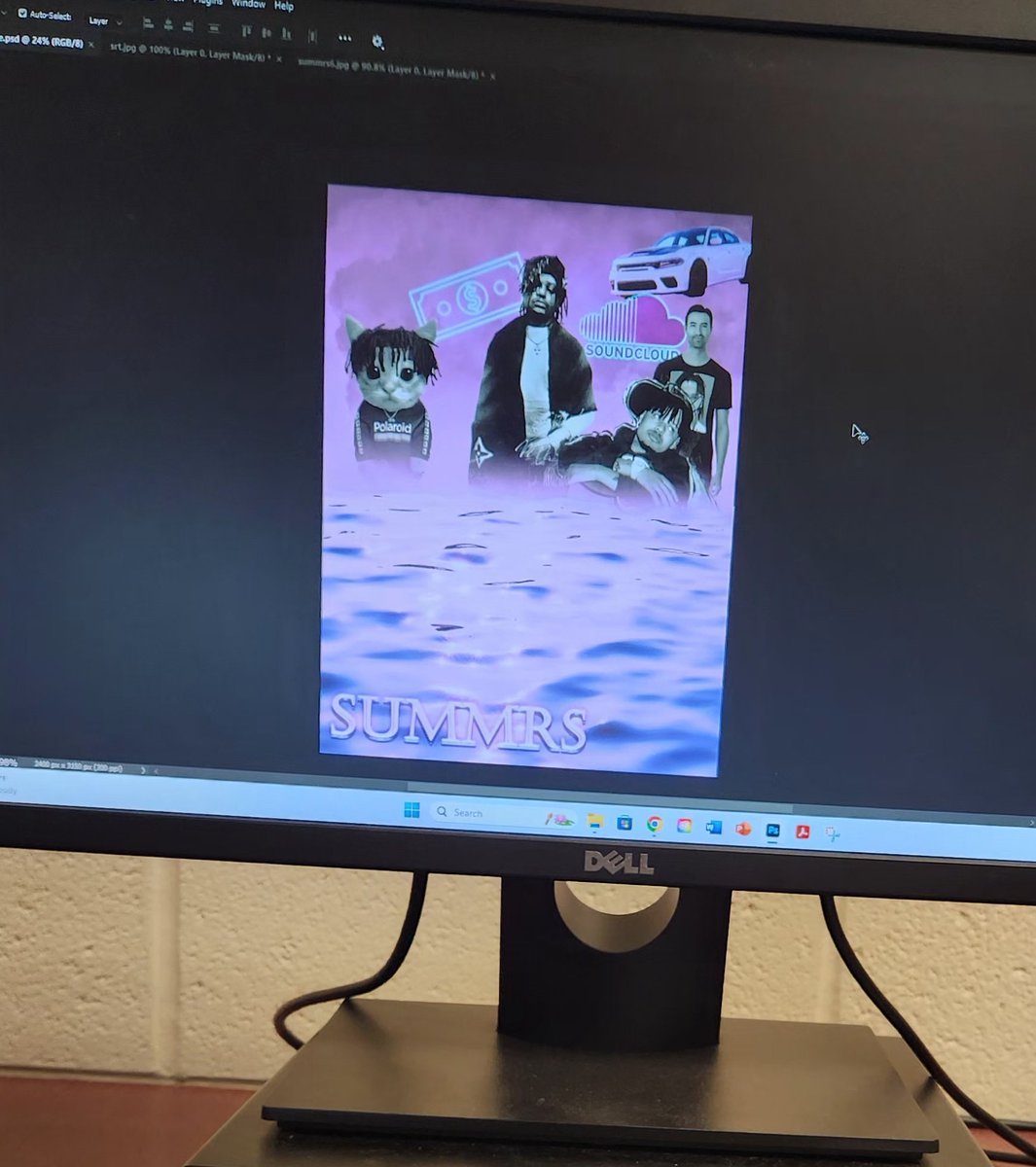 made this for a project in my photoshop class. did i cook?