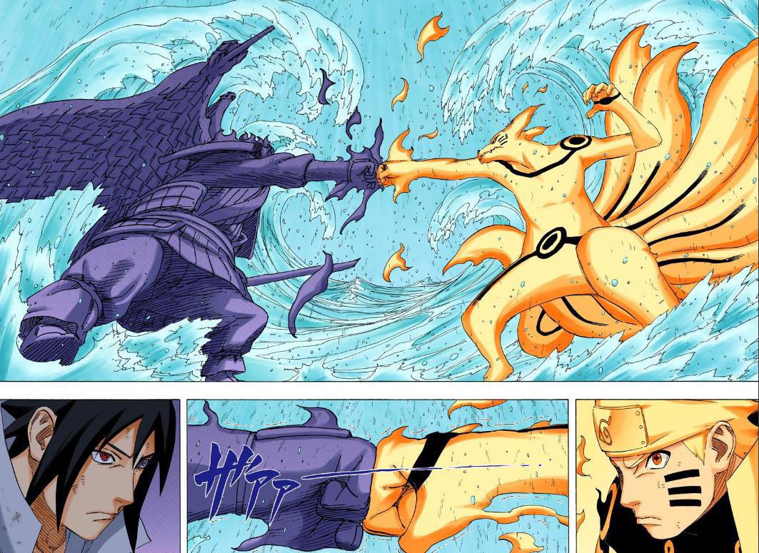 The outcome of this fight would've been entirely different if Naruto wasn't holding back