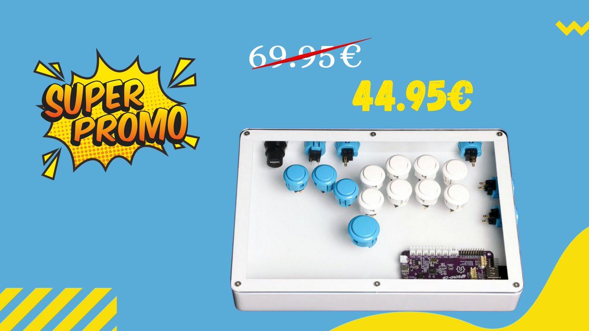 📣 La promo continue ! Les kits Kombox Impact pour monter votre propre stick arcade sont toujours disponibles au prix spécial de 44,95€ ! 🎮🔥

🔗 Lien du produit : komboxgaming.com/products/kombo…

Je reste dispo pour toutes questions ! Merci pour votre soutien et vos partages ! 🙏