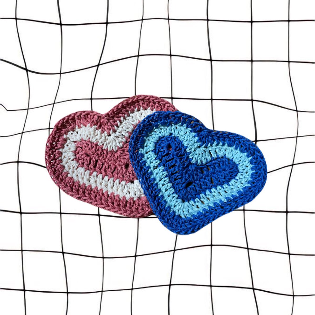 コースターを編みました🌼🤍

#かぎ針編み
#編み物好きさんと繋がりたい
#編み物