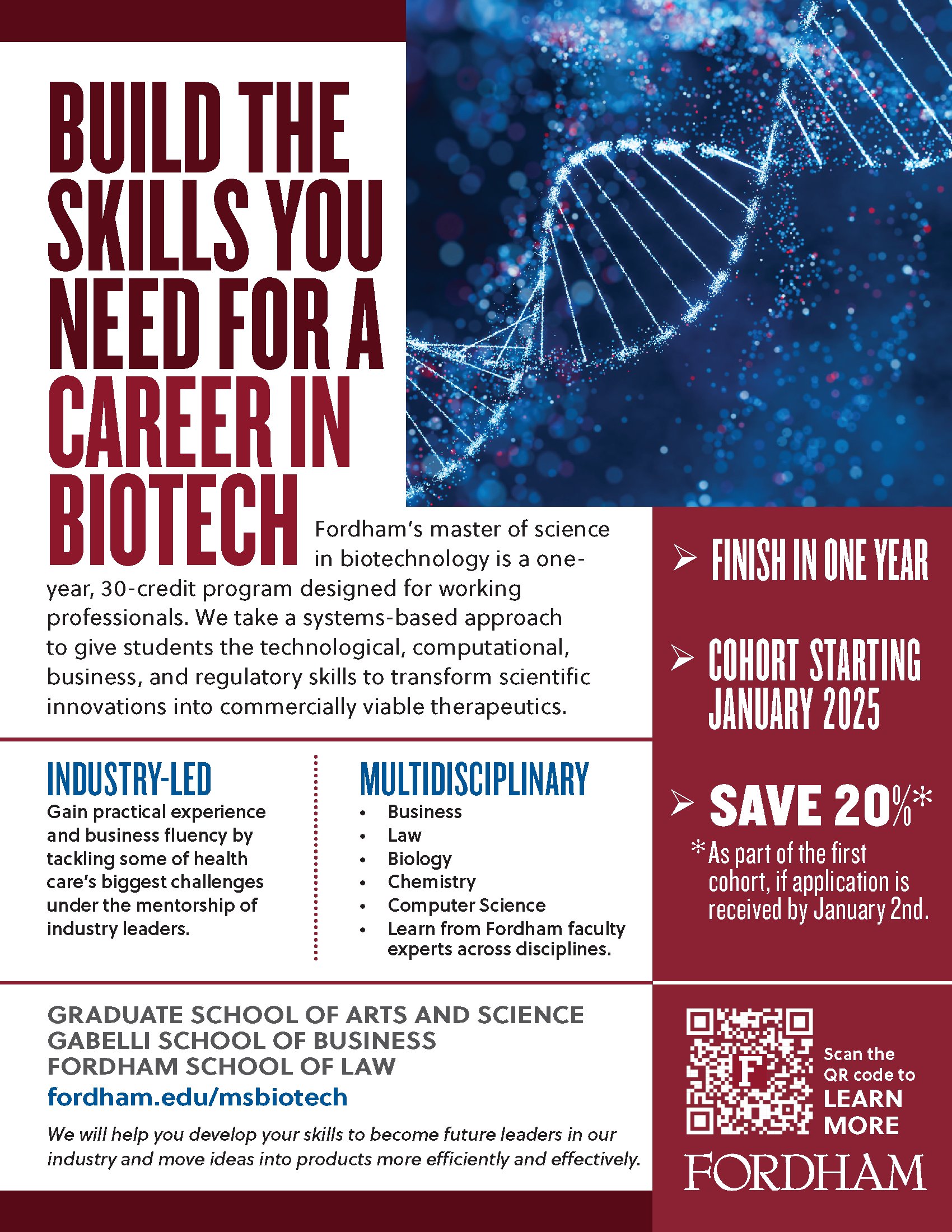 Fordham University | GSAS على X: &ldquo;New Master&rsquo;s Degree to Open 