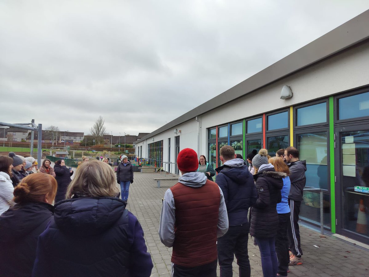 TurriffPrimary's tweet image. 30 members of TPS staff took part in a brilliant training with Carol and Tom from @LoveOutdoorLea1 today as part of inset. We are looking forwards to welcoming them back in February for more training 😀
#outdoorlearning #creative #chalk #senses