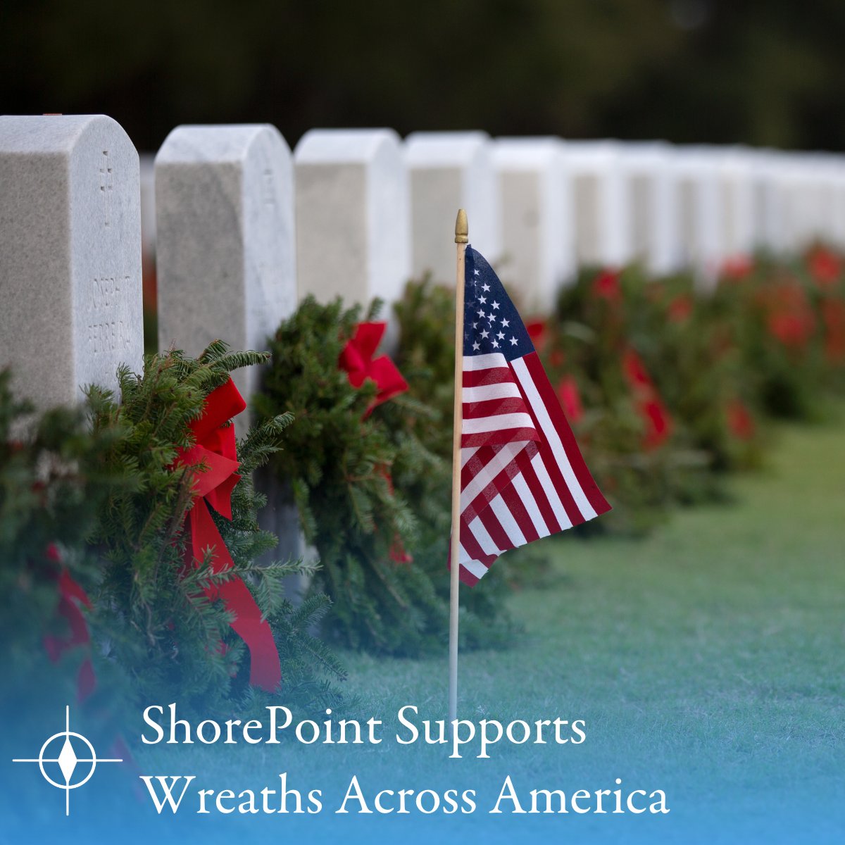 #TeamShorePoint is here for our community, especially #veterans and the families of those who gave their lives to defend our freedoms. This year, we’re honoring our heroes by supporting <a href="/WreathsAcross/">Wreaths Across America</a>. Learn more and join us: shorepointinc.com/shorepoint-kic… #LiveWithPurpose