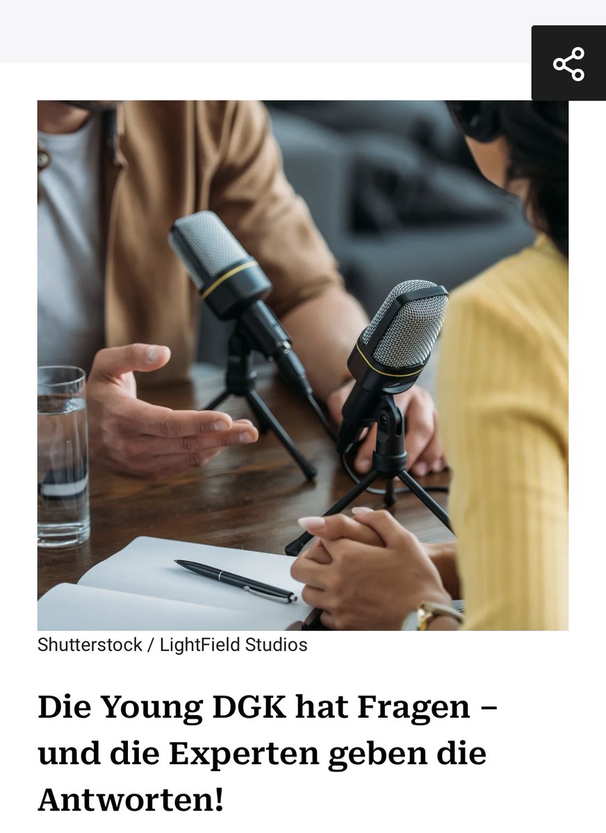 Wie wird mein 1. Tag im HKL zum Erfolg? 
Was muss ich als Nicht-EPler über EP wissen? 
Was tun bei kardiogenem Schock? 

Die @YoungDGK hat Fragen, die Experten geben die Antworten? 

@YoungDGK Podcasts 🎙️ Schaut rein! 

herzmedizin.de/fuer-aerzte-un…