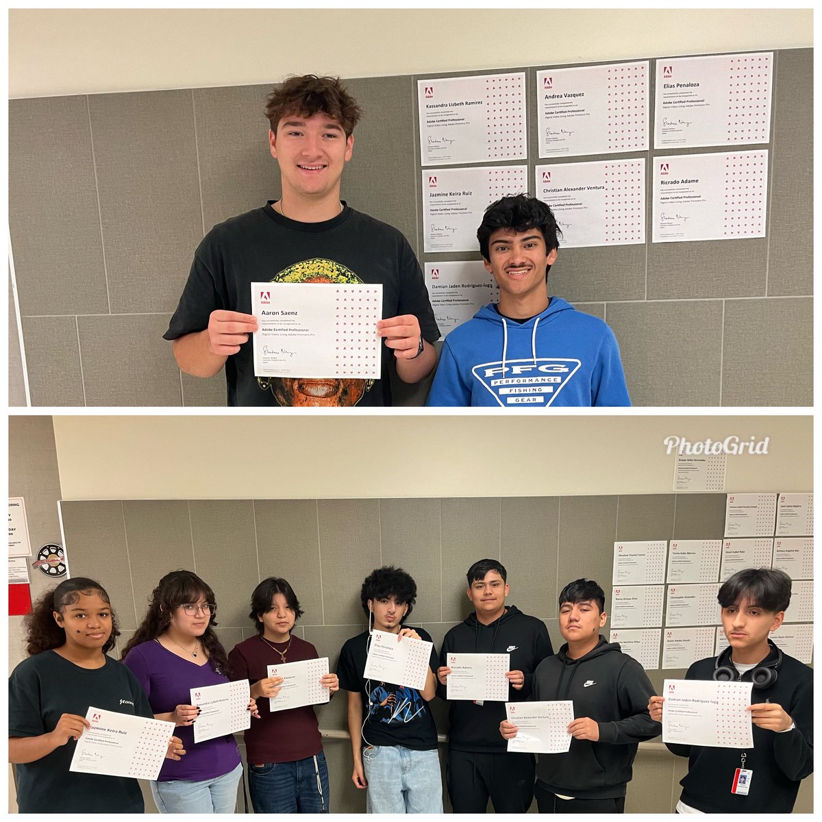 MHS KMAC (@mhskmac) on Twitter photo Always a good day when students pass their certification! <a href="/iisdCTE/">Irving ISD CTE</a> <a href="/MacArthurCards/">MacArthur HS</a> <a href="/TheMrsYBB/">Principal YBB</a> Always a good day when students pass their certification! <a href="/iisdCTE/">Irving ISD CTE</a> <a href="/MacArthurCards/">MacArthur HS</a> <a href="/TheMrsYBB/">Principal YBB</a>