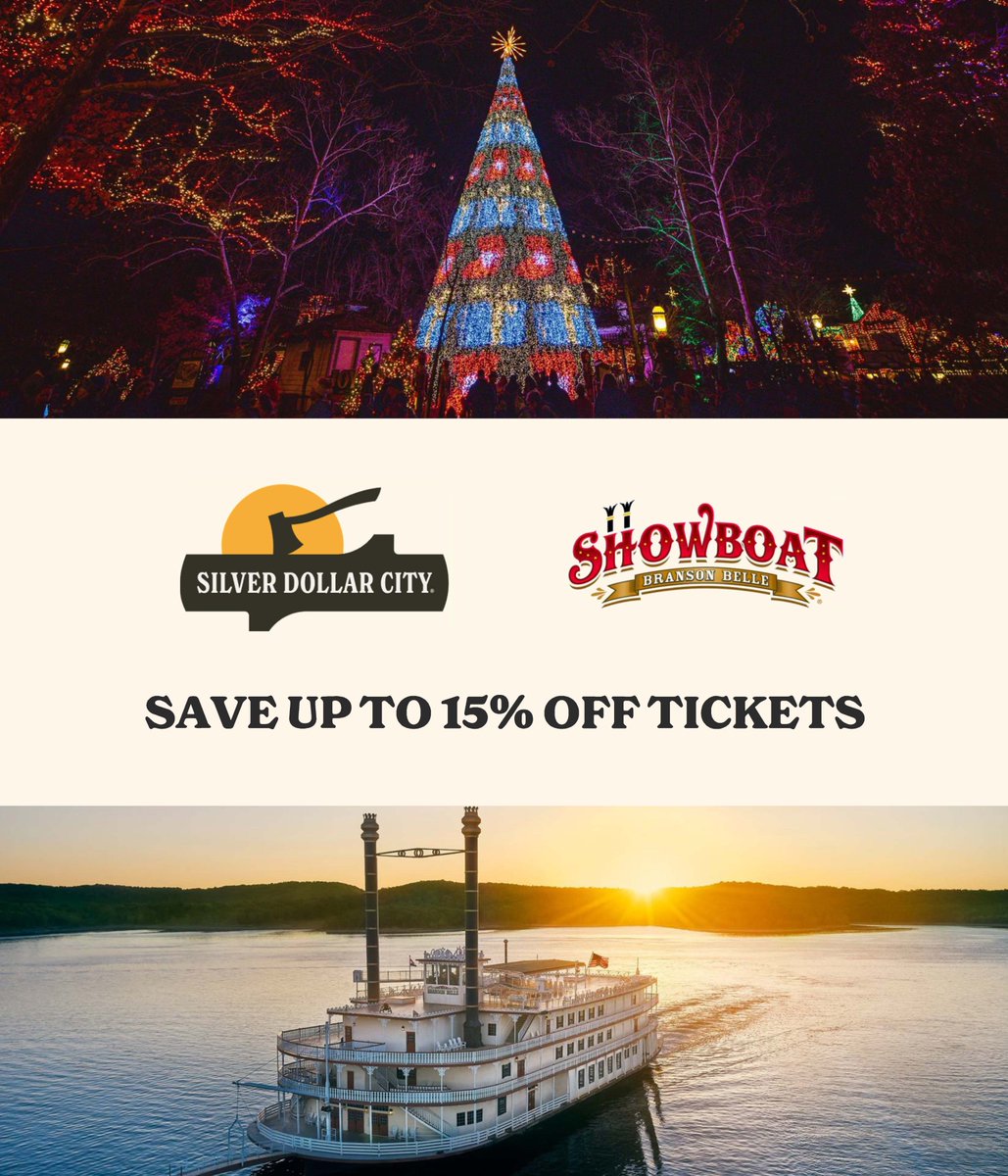 Farm Bureau members save at Silver Dollar City!
Visit prks.co/TFBFSilverDoll… to purchase tickets.