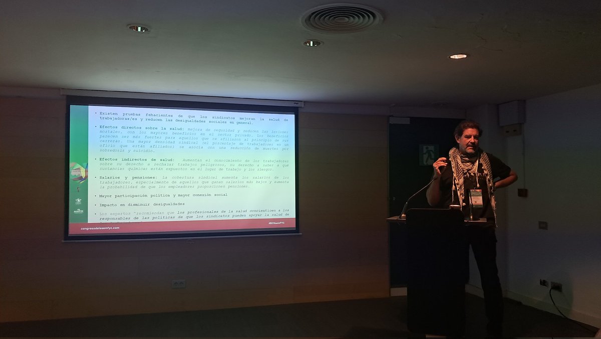 El gran <a href="/lugifel/">Luis Gimeno Feliu</a> nos recuerda algo evidentemente: no existen las razas, pero sí el racismo y genera discriminación y problemas de acceso a la salud.
Además, nos muestra cómo estar sindicado mejora los indicadores de salud y es dosis dependiente 😏✊🏽💊
#BCNsemFYC