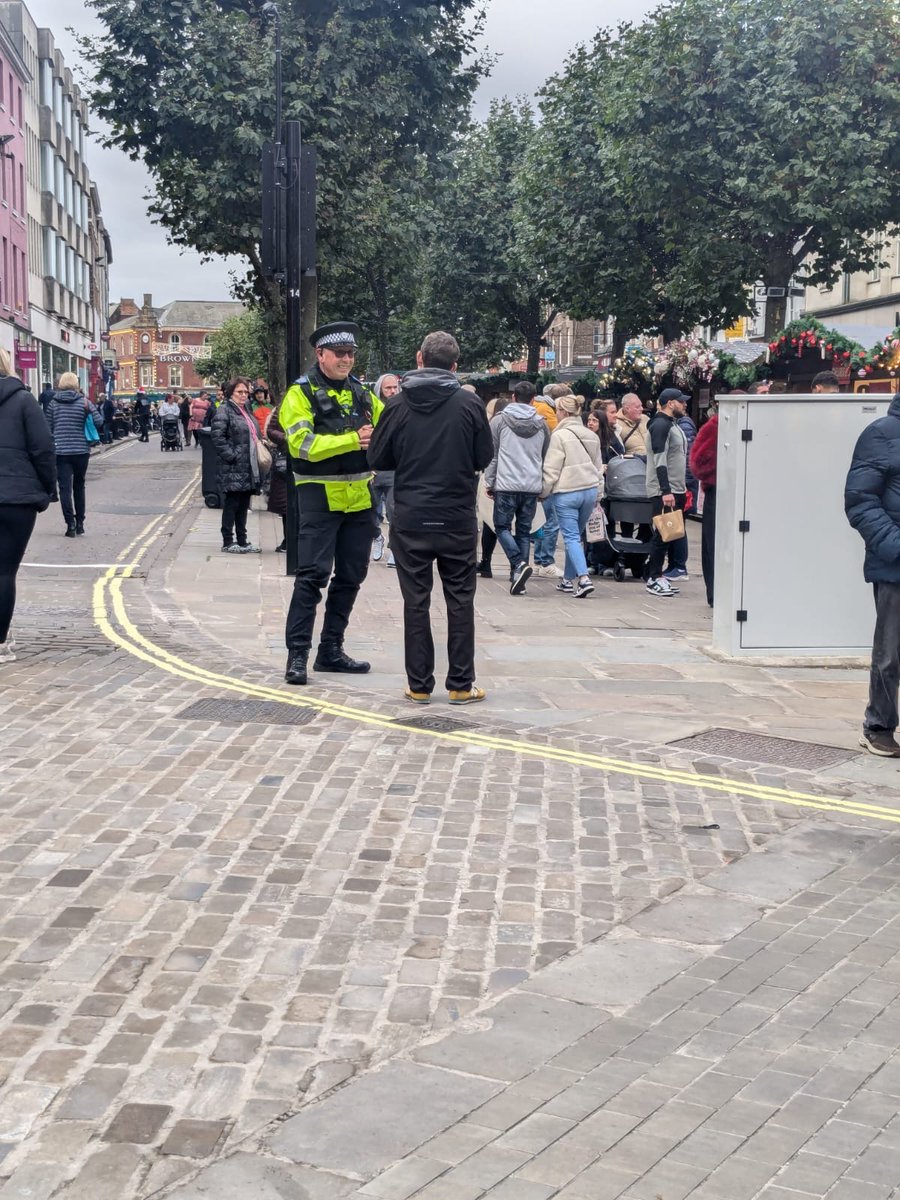 Specially trained Project Servator officers continue to deploy in York.
We pop up any time, and anywhere. 
When you spot us, come, and say hello to find out more.
Stay vigilant, report anything suspicious.
On 101 or 999 in an Emergency.
#ProjectServator
#TogetherWeveGotItCovered