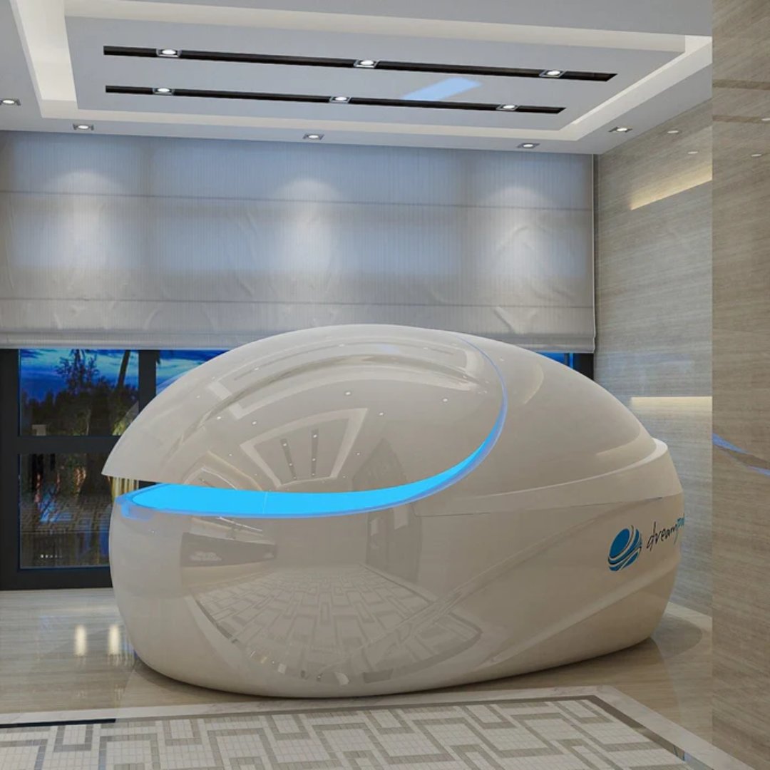 MySaunaWorld's tweet photo. Introducing our flagship float tank, the Dreampod V2, one of the most advanced and competitive isolation pods on the market.

#Pod #FloatTank #DreamPod #FloatPod https://t.co/lovpPSuvSh