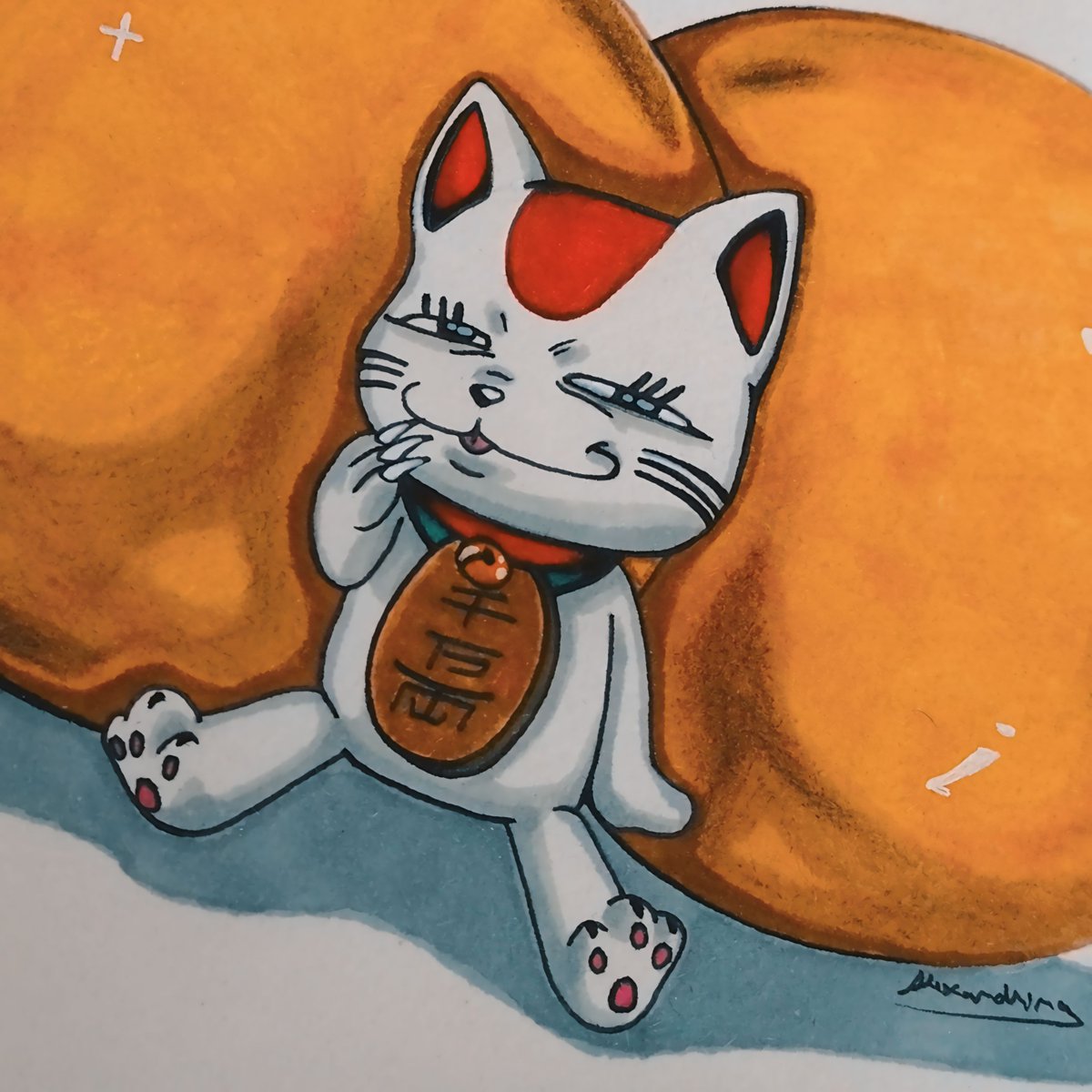 alexmcc_97's tweet image. My fanart of Turbo Granny (and Okarun's balls) from #Dandadan 😼🟡🟡✨

🔁 + ❤️ = HAPPY ARTIST