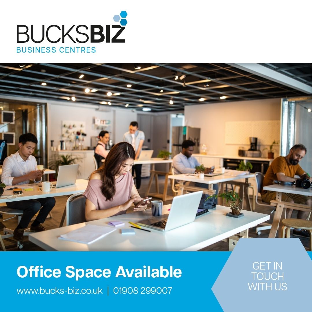 The Home of Bucks Businesses.

With 3 large centres, strategically located across Milton Keynes area, we specialise in providing all types of Workspaces to suit your exact needs.

Contact us to find your next office space:

☎️ 01908 29907
💻 bucks-biz.co.uk