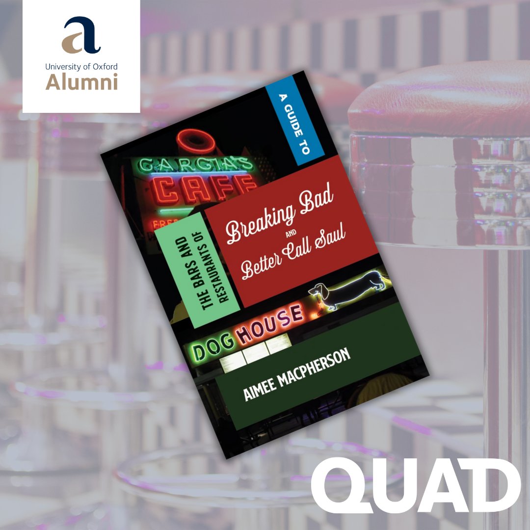 Oxford University Alumni (@oxfordalumni) on Twitter photo 📚 Book of the Week 📚
'A Guide to the Bars and Restaurants of Breaking Bad and Better Call Saul' by Aimee Macpherson (<a href="/PembrokeOxford/">Pembroke College</a>, 2008)
The author calls it 'a love letter to diner coffee and the criminals who drink it'.
Read our review ➡️ bit.ly/OffShelfNovemb… 📚 Book of the Week 📚
'A Guide to the Bars and Restaurants of Breaking Bad and Better Call Saul' by Aimee Macpherson (<a href="/PembrokeOxford/">Pembroke College</a>, 2008)
The author calls it 'a love letter to diner coffee and the criminals who drink it'.
Read our review ➡️ bit.ly/OffShelfNovemb…