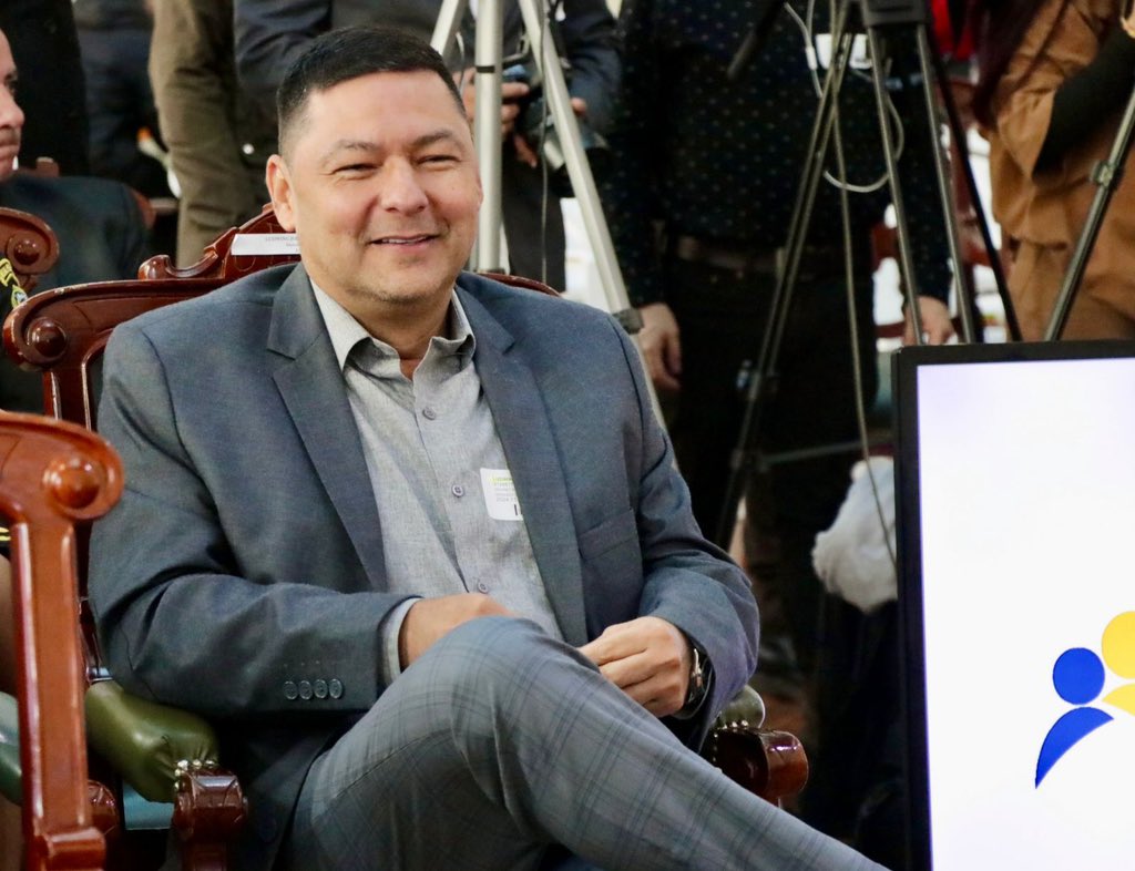 USPEC_Colombia's tweet image. Nuestro director general, Ludwing Joel Valero, @ludwing_joel, acompaña al director general del @INPEC_Colombia , Teniente Coronel Daniel Fernando Gutiérrez, y a la ministra de Justicia, Ángela María Buitrago, al ejercicio de rendición de cuentas del instituto, Vigencia 2023