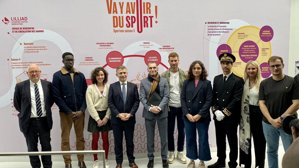 Université de Lille (@univ_lille) on Twitter photo 🇫🇷 <a href="/GilAverous/">Gil Avérous</a>, Ministre des Sports, de la Jeunesse et de la Vie associative, était en visite à l’Université de Lille cet après-midi.
A dérouler 👇 🇫🇷 <a href="/GilAverous/">Gil Avérous</a>, Ministre des Sports, de la Jeunesse et de la Vie associative, était en visite à l’Université de Lille cet après-midi.
A dérouler 👇