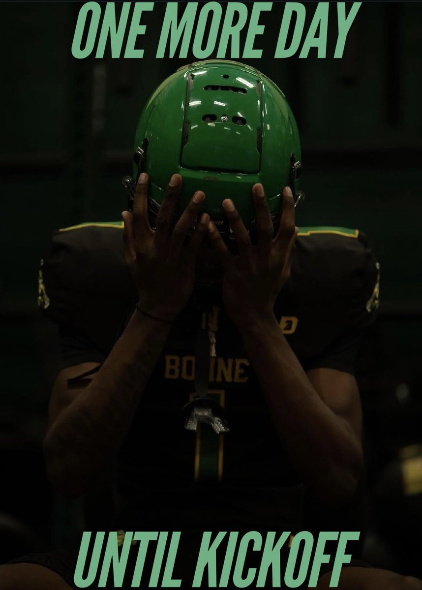 49 days since we had the opportunity to take the field. Tomorrow, that changes.

#BB4L | #PlayoffFootball