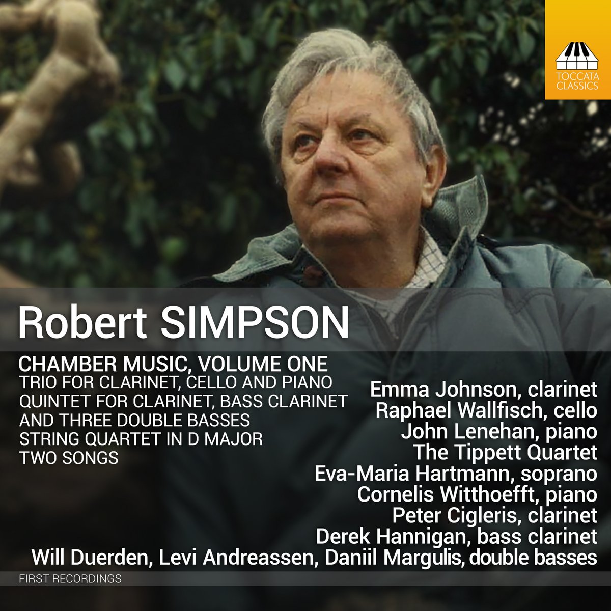 17 January 2025 brings the first volume in a new series of the Chamber Music of Robert Simpson! Available for pre-order and preview now at toccataclassics.com/?p=30137