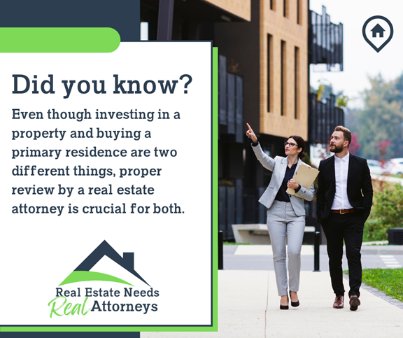 Whether buying a property for personal use or as an investment, a comprehensive review of all matters by a real estate attorney is crucial. We play a key role in safeguarding your clients’ interests.#IllinoisRealEstate #RealEstateBrokers