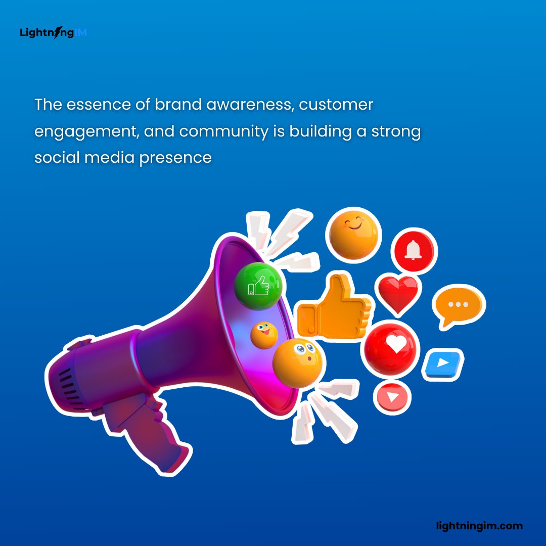 lightningim_com's tweet image. Strong connections fuel loyalty and create lasting impressions. #SocialMediaMarketing #BrandAwareness #CustomerEngagement #CommunityBuilding #DigitalMarketing