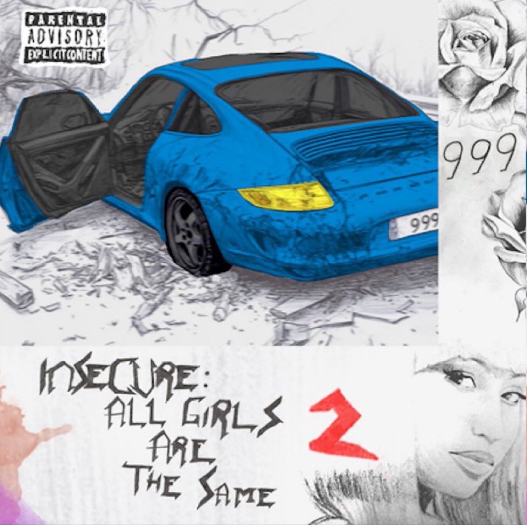 HipHopAllDay's tweet photo. Juice WRLD &amp; Nicki Minaj are releasing their new collab 'Insecure: All Girls Are The Same 2' TONIGHT 🔥🚨 https://t.co/soU01FD4MN