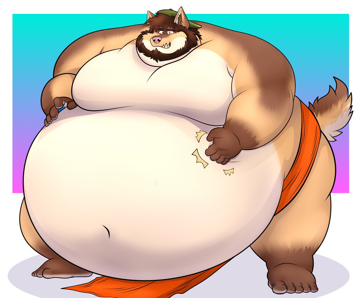 A hefty huggable sumo boy!