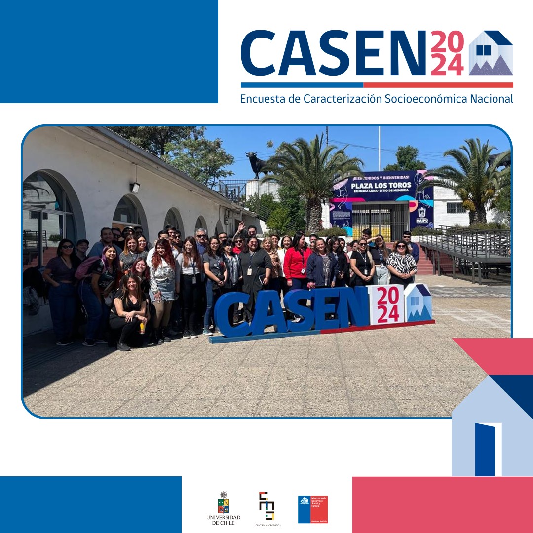 Ya llevamos dos semanas trabajando en todo Chile y nuestro equipo de encuestadoras/es está haciendo un gran trabajo para lograr el éxito de la #EncuestaCasen2024.