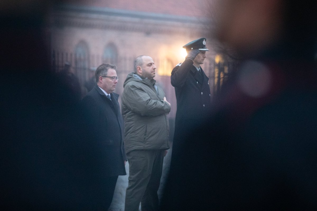 The Ukrainian 🇺🇦 Minister of Defence, @rustem_umerov, arrived in Norway ...
