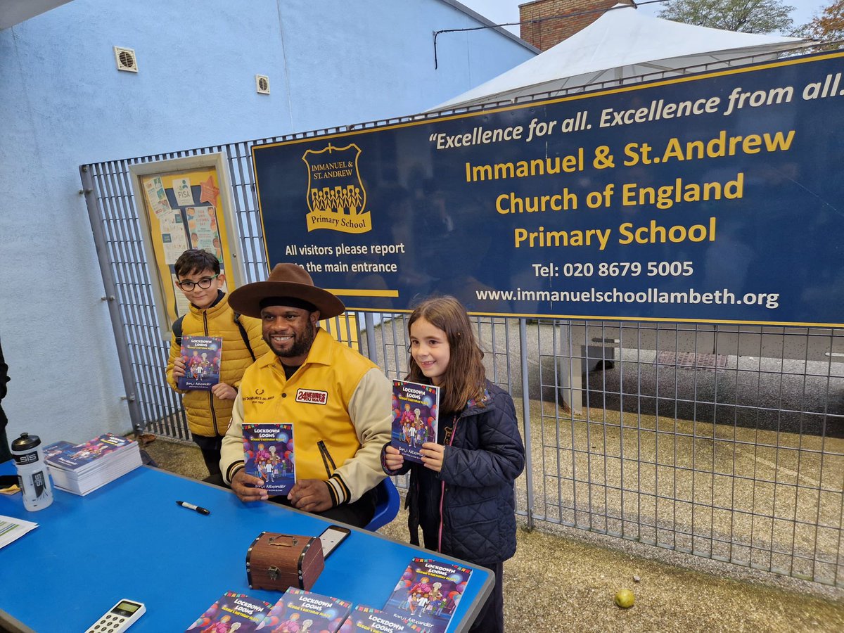 A pleasure to welcome Banji Alexander to school and be inspired by his fabulous writing!