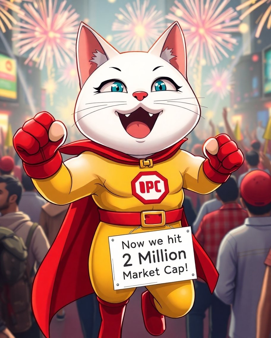 1punchcat's tweet photo. Opps I meant to say we hit 2m MarketCap
Scratch that previous post 😻
Congratulations Punchers.
#Punch $Punch #OnePunchCat
#meme #joyful #cat
https://t.co/GVU9iNucSG
https://t.co/LOSmQ2Ausw https://t.co/pxZZn5ISxU