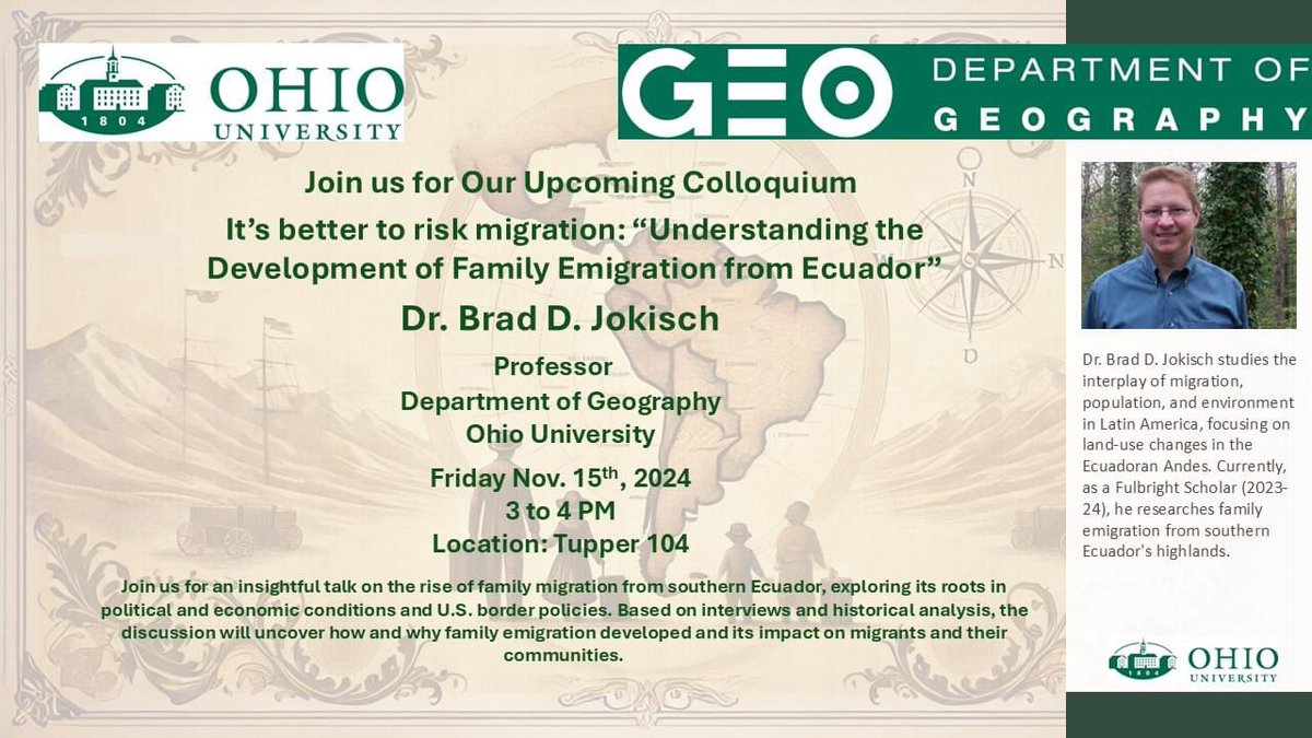 Ohio University Geography tweet media