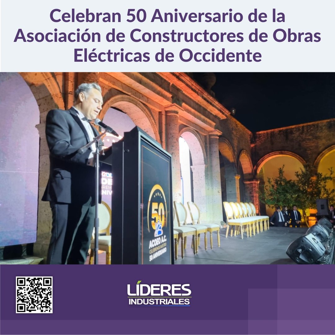 Celebran 50 Aniversario de la Asociación de Constructores de Obras Eléctricas de Occidente

El pasado viernes 8 de nov. se realizó el festejo por el 50 Aniversario de la creación de la <a href="/acoeomx/">ACOEO</a>.

lideresindustriales.com