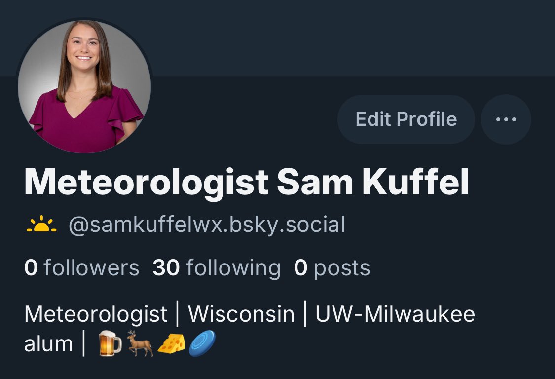 Meteorologist Sam Kuffel tweet media