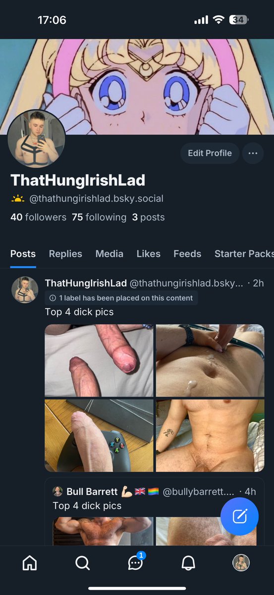 showing my face (and hole) on the new app 💖 come follow me and call me cute