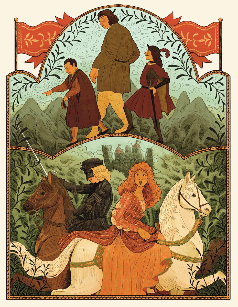 AiriTree's tweet image. The Princess Bride but it’s historically inspired costuming 🍂🍂🍂
