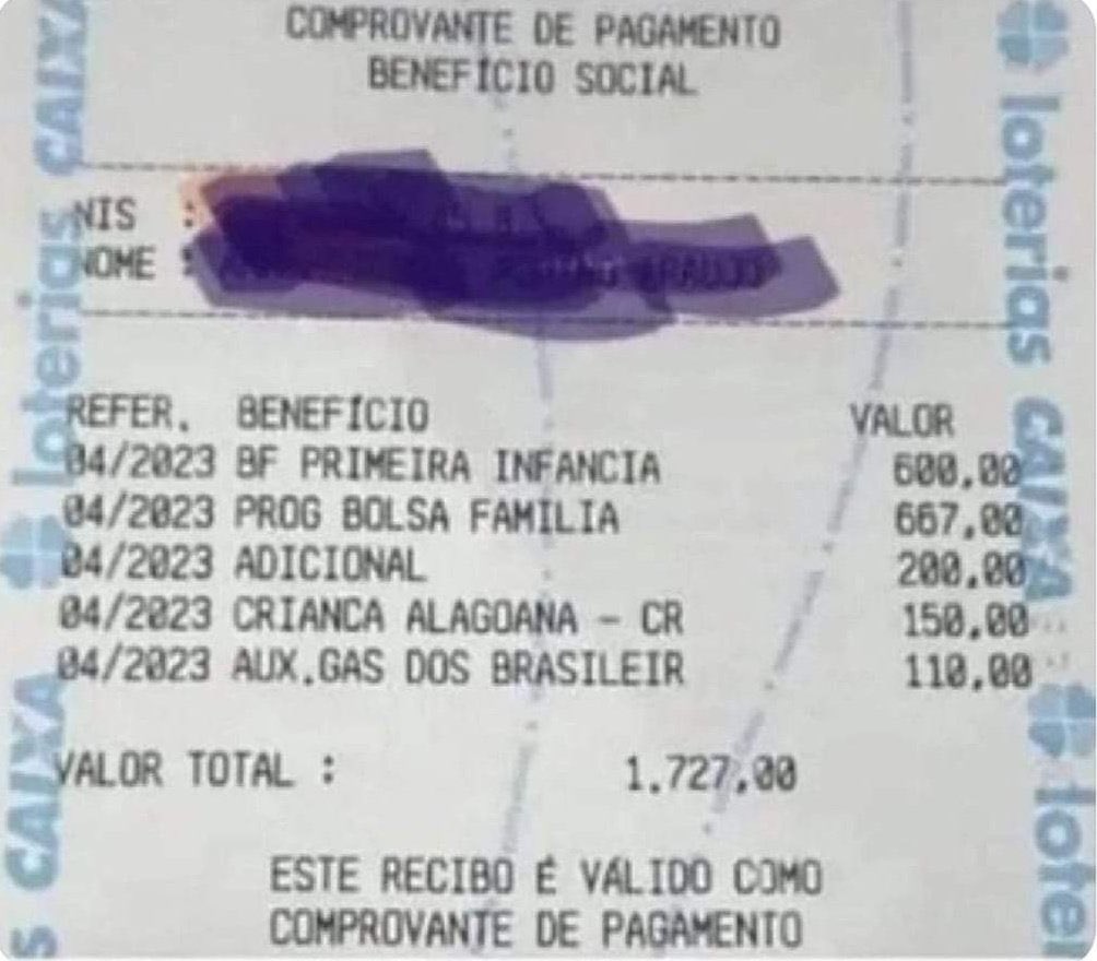 Estão preparados para ouvir uma VERDADE? Sem mimimi, choradeira e vitimismo?

Pelo menos 60% das pessoas que recebem Bolsa Família preferem não trabalhar registrado porque sabem que se tiverem a carteira assinada e renda, automaticamente perdem o benefício

Tem gente que recebe