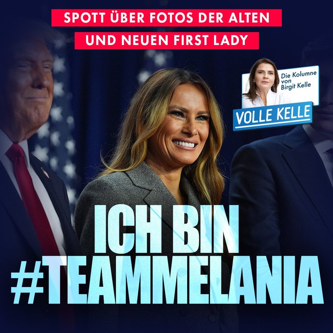 Birgit_Kelle's tweet photo. Ist nicht untergegangen, ich habe ihr eine kleine Ode geschrieben.
"Eine klassisch männliche Betrachtungsweise muss man anmerken, dass die öffentliche Bloßstellung einer Frau nicht etwa die Frau beleidige, sondern den Mann, (zu) dem sie gehört. Das ist nicht weit weg von der  klassischen Denkweise durchschnittlicher Talahon-Jungs, die ihre  Männlichkeit damit demonstrieren, dass sie Nebenbuhlern  Geschlechtsverkehr mit deren Müttern androhen. Interessant ist nun, welche Reaktionen es vor allem nicht gibt – auch in  Deutschland. In keinem Bericht schreitet jemand zur Ehrverteidigung  dieser Frau, während man sonst stets bemüht ist, jede falsch beschriftete Toilettentüre, jeden fehlenden Genderstern und jedes falsche Pronomen inklusive Empörungsritualen als frauenfeindlichen Akt  hochzustilisieren. Die Solidarität unter Schwestern bleibt ebenfalls aus, nirgendwo auch nur ein Wort der diensthabenden Internetfeministinnen. Die Frau eines designierten Präsidenten wird im  Ausland vom Staatsfernsehen beschämt und das feministische Lager  schweigt. Kein #Metoo und auch kein #Aufschrei so weit das Auge reicht." Den ganzen Text hier: https://t.co/Krdiw7CWg7