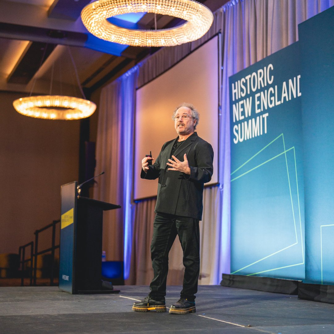 Tod Machover from <a href="/medialab/">MIT Media Lab</a> shares insights into his latest projects, revealing how 40-hertz frequencies can impact mental health and cognitive challenges. He’s taken these findings even further, integrating them into powerful new musical works. 
•
#HNESummit #HistoricNE
