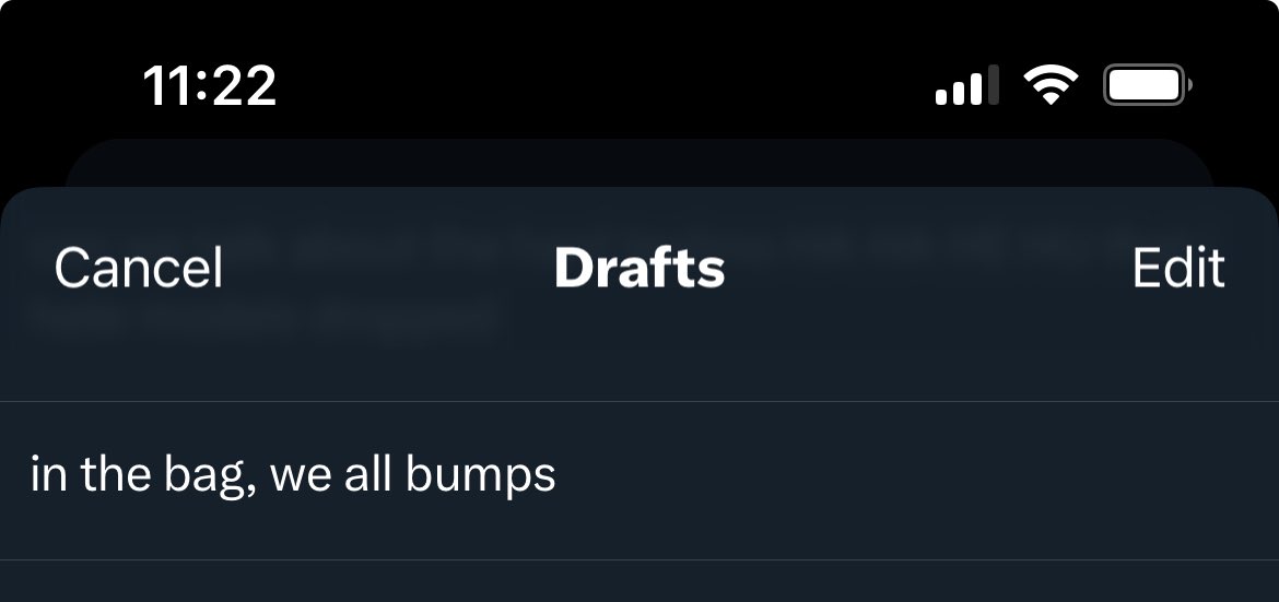 sabbox97's tweet photo. apparently i got philosophical in the drafts last weekend https://t.co/tw2QMsSTsJ