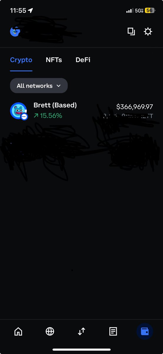 Crypto_EVP's tweet photo. @BasedBrett is headed to a $50B MC, this cycle. I expect it will hit $1 by the end of this year with peak growth mid 2025.  I fully expect by @BasedBrett holdings to be worth between $10-$20MM next year. Shout out to @CrashiusClay69 for opening my eyes to this amazing coin. If you don’t already hold it I highly recommend looking at it.