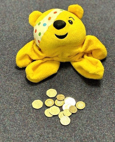 🧸Don't forget tomorrow we will be wearing something spotty for Children in Need and trying to fill our rather squished Pudsey Bear with our spare coins. Let's make Friday a spotty day! 🧸