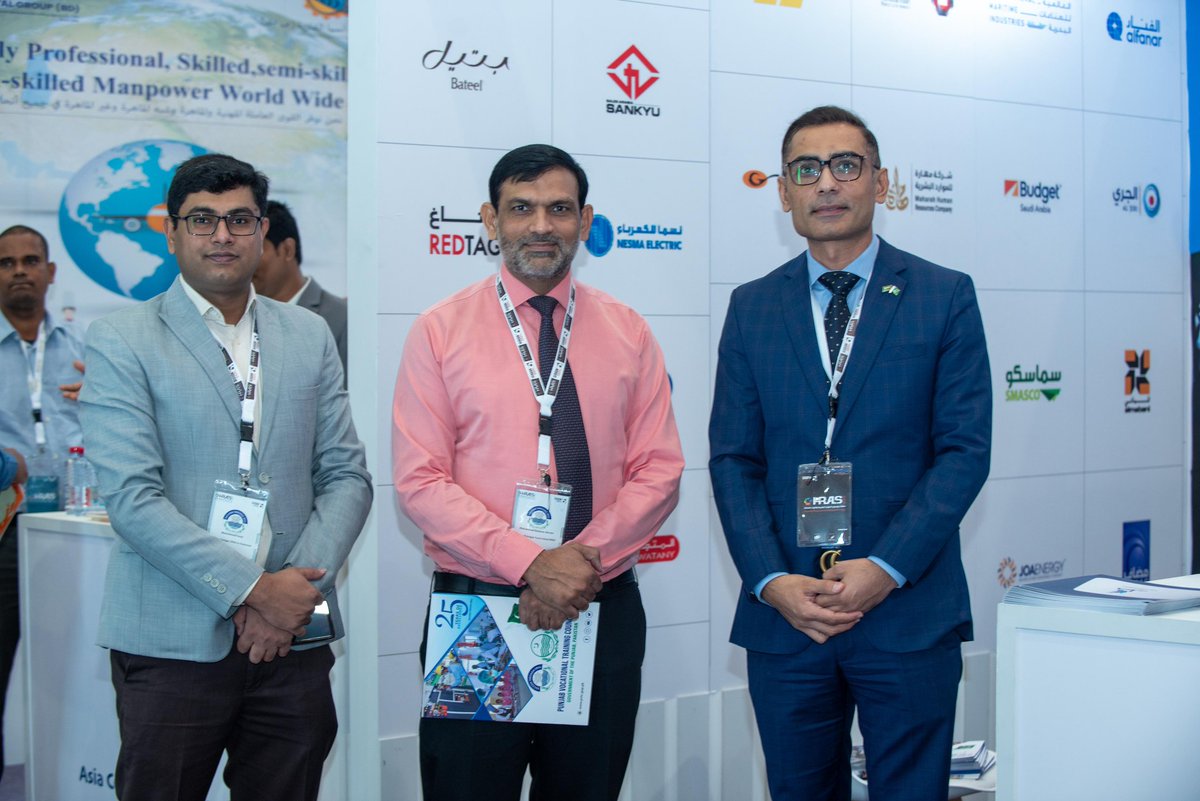 📈 At #HRALS2024, PVTC connected with OEPs, OEC leadership, and Saudi employers, discussing strategies to boost overseas employment for PVTC’s skilled workforce. Excited to expand opportunities abroad! #OverseasEmployment #GlobalPartnerships #SkilledPakistan