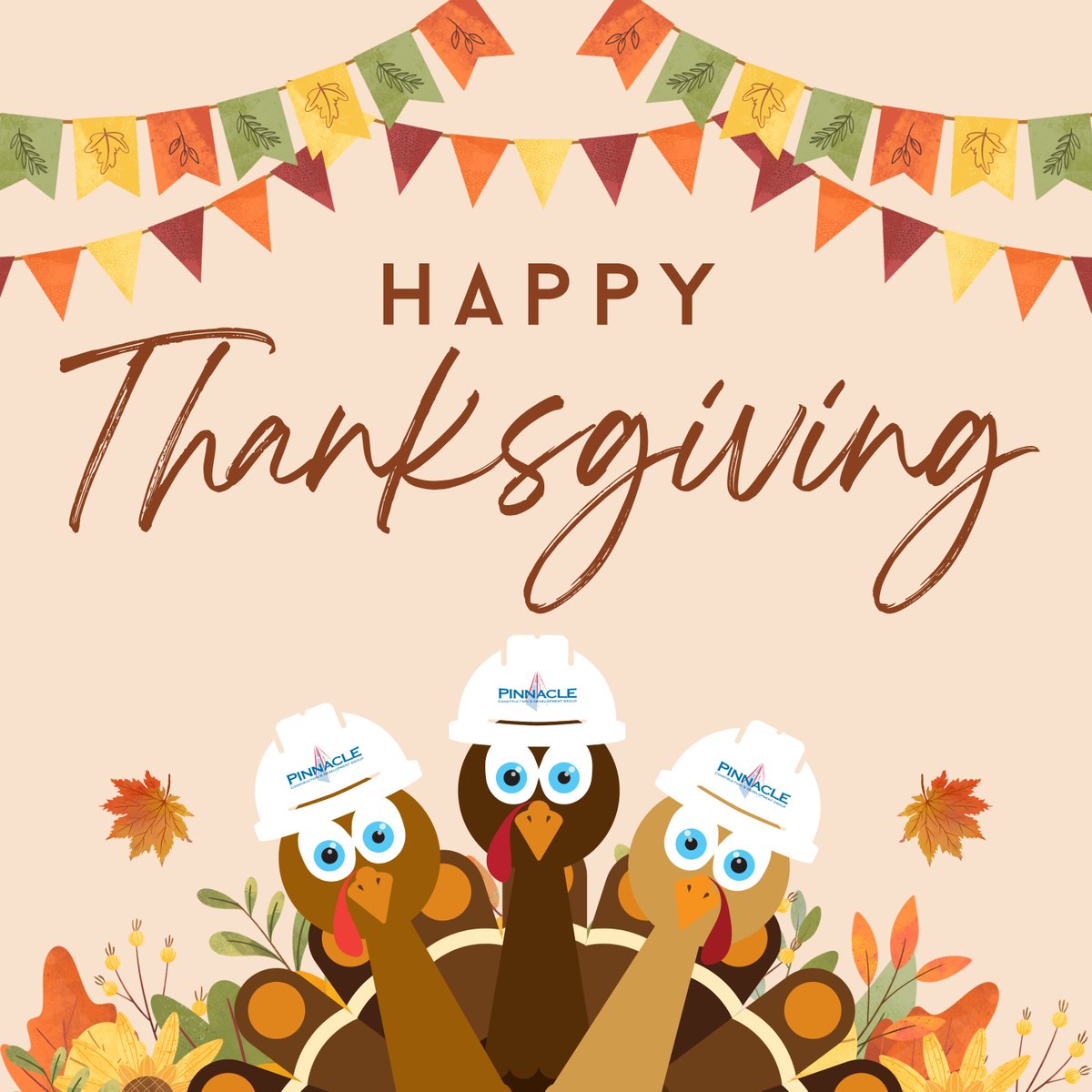 Pinnaclebuilds's tweet photo. Today, Pinnacle reflects on the partnerships and dedication that drive us forward. To our exceptional clients, devoted subcontractors, &amp; resilient team—thank you for building success with us every day. Wishing everyone a season filled with warmth and togetherness! 🦃 https://t.co/gdpRIiAIqx