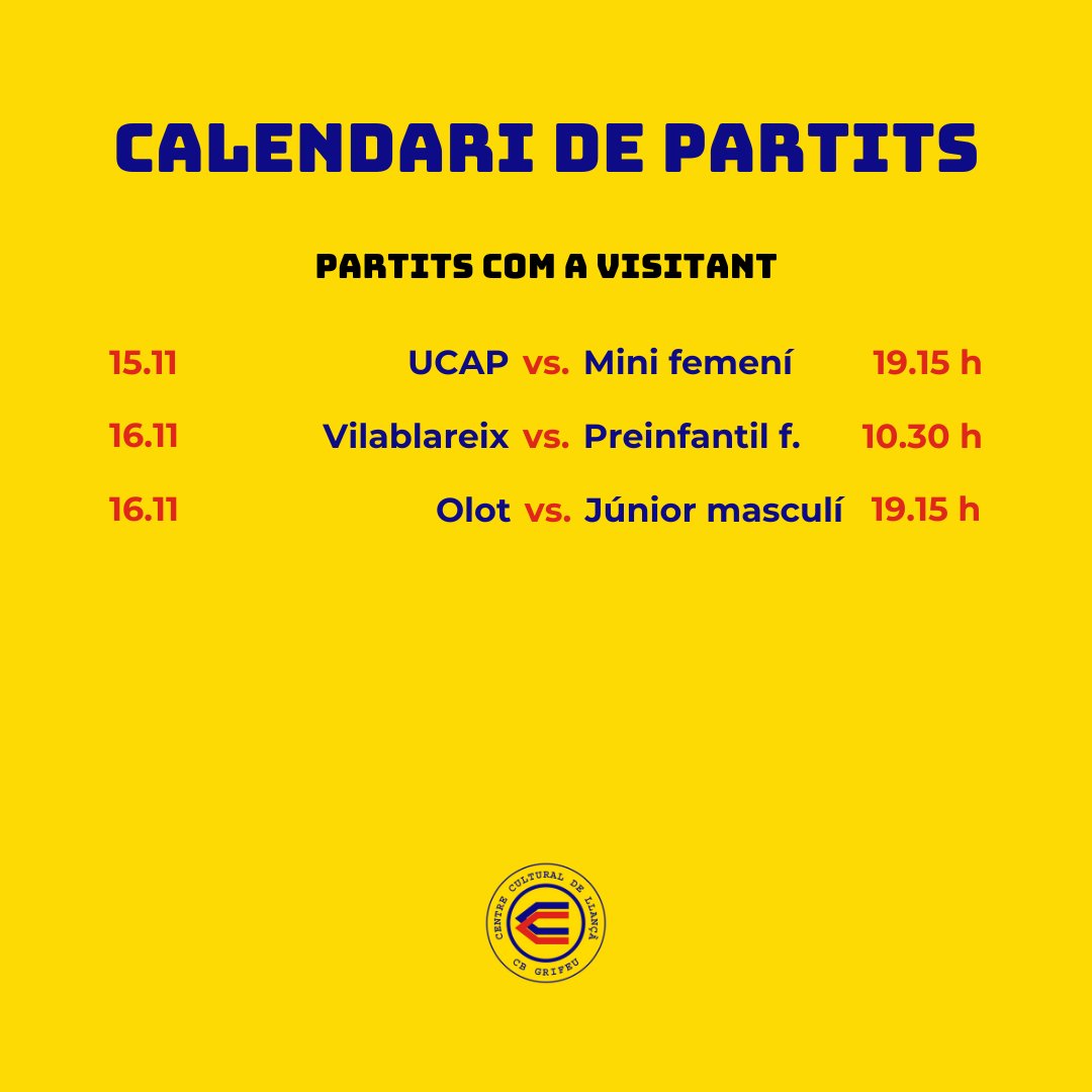 Club Bàsquet Grifeu-Llançà tweet media