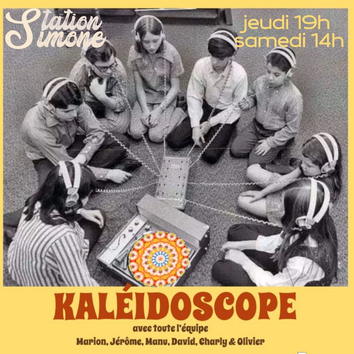 Station Simone (@stationsimone) on Twitter photo 19h sur <a href="/StationSimone/">Station Simone</a>
C'est #Kaleidoscope
<a href="/_KLDSCP_/">Kaléidoscope</a>
<a href="/MyFaceWhenOo/">Charly</a> <a href="/MarionFaceB/">Marion FaceB</a> <a href="/gotglink/">Sherri Berri</a> <a href="/luckylusssien/">David B</a> <a href="/coolbritania/">coolbritania</a> @ManuelBibes <a href="/DebosFrancoise/">DEBOS Francoise</a> <a href="/JulieJulieL/">Julie L.</a> <a href="/EdenVal1/">Val Girardon</a> <a href="/philippepoustis/">Philippe Poustis 🇺🇦🇦🇲</a> <a href="/bertrand_auge/">Bertrand Augé</a> and all 19h sur <a href="/StationSimone/">Station Simone</a>
C'est #Kaleidoscope
<a href="/_KLDSCP_/">Kaléidoscope</a>
<a href="/MyFaceWhenOo/">Charly</a> <a href="/MarionFaceB/">Marion FaceB</a> <a href="/gotglink/">Sherri Berri</a> <a href="/luckylusssien/">David B</a> <a href="/coolbritania/">coolbritania</a> @ManuelBibes <a href="/DebosFrancoise/">DEBOS Francoise</a> <a href="/JulieJulieL/">Julie L.</a> <a href="/EdenVal1/">Val Girardon</a> <a href="/philippepoustis/">Philippe Poustis 🇺🇦🇦🇲</a> <a href="/bertrand_auge/">Bertrand Augé</a> and all