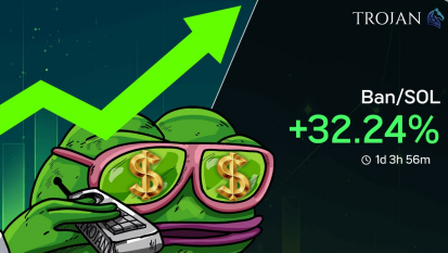 manzilfx's tweet photo. It's getting to that time again when most coins you trade, end up in profit especially on #Solana 

Not bad for a 1 day return on investment on #BAN :) https://t.co/tJpPmYDELW