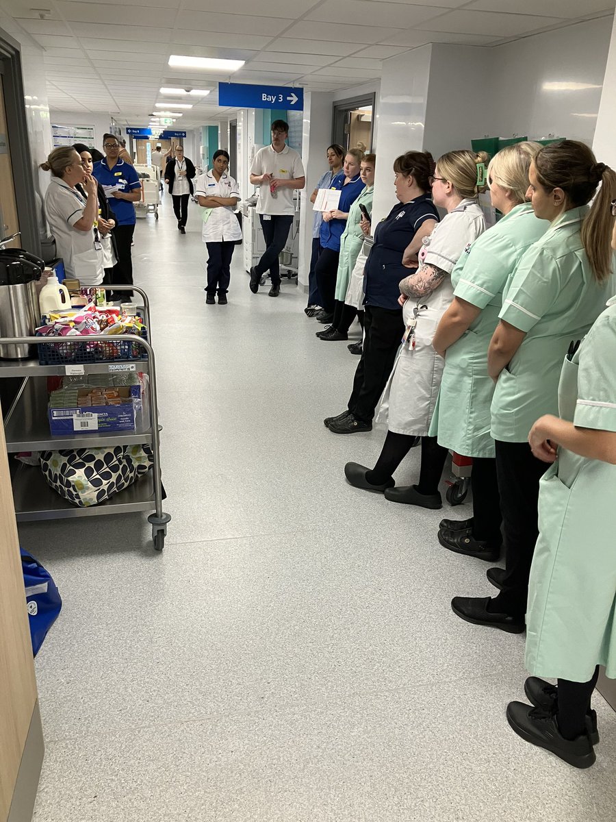 We have been out and about with the Dietician team today  for Malnutrition Awareness Week with Tea Trolley Teaching focusing on dietician referrals, supporting patient nutrition and our red tray system😊 #UKMAW2024 <a href="/GEHSurgery/">GEH Surgery Division</a> <a href="/Rach89millsy/">rachel jarvis</a> <a href="/GEHNHSnews/">George Eliot Hospital NHS Trust</a>