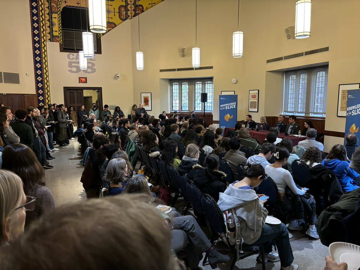 PORES (@pennpores) on Twitter photo It’s a packed house for the Knowledge by the Slice event recapping the 2024 election featuring John Lapinski, Matt Levendusky, Marc Meredith, Diana Mutz & Stephanie Perry
<a href="/PennSAS/">Penn Arts & Sciences</a> <a href="/APPCPenn/">APPC Penn</a> <a href="/dailypenn/">The Daily Pennsylvanian</a> It’s a packed house for the Knowledge by the Slice event recapping the 2024 election featuring John Lapinski, Matt Levendusky, Marc Meredith, Diana Mutz & Stephanie Perry
<a href="/PennSAS/">Penn Arts & Sciences</a> <a href="/APPCPenn/">APPC Penn</a> <a href="/dailypenn/">The Daily Pennsylvanian</a>
