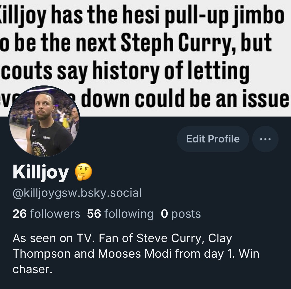 Killjoy 🤔 tweet media