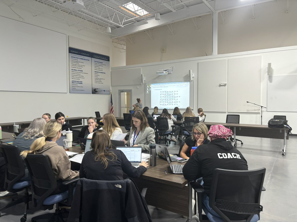 Brooke Crowley (@bcrowleyd95) on Twitter photo Math teachers meet in grade level bands to talk mathematical progressions and coherence. Great conversations happening K-5, 3-8, & 6-12. Appreciative of this team and my math partner <a href="/allenaubrey05/">Aubrey Allen</a> #IgniteandInspire95 Math teachers meet in grade level bands to talk mathematical progressions and coherence. Great conversations happening K-5, 3-8, & 6-12. Appreciative of this team and my math partner <a href="/allenaubrey05/">Aubrey Allen</a> #IgniteandInspire95