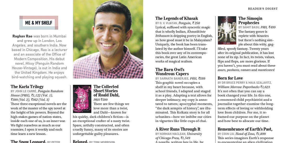 In my latest Substack Post, My Bookshelf - Reader’s Digest, I've explored 10 of my favorite books  - buff.ly/3Z6whKI