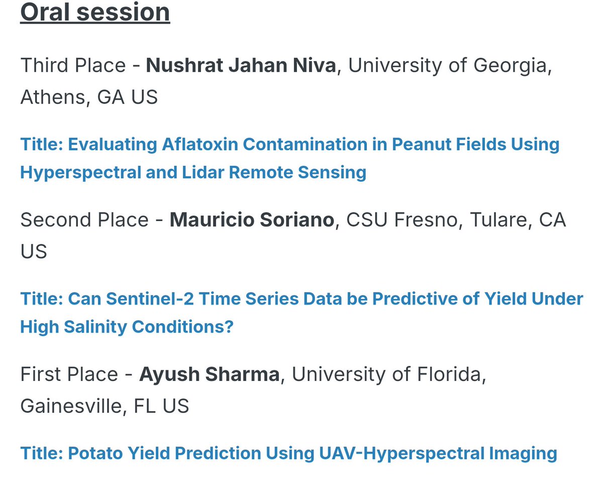 <a href="/LacerdaGroup/">Lorena Lacerda</a> present at the ASA, CSSA, SSSA International Conference in San Antonio, TX. Congrats to all my students for the hard work, and a special congrats to Niva, one of my PhD students for being awarded third place in the Oral competition!